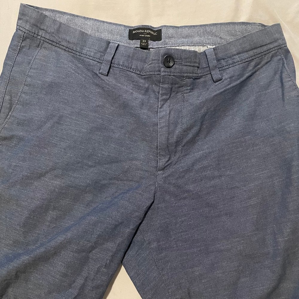 Banana Republic Mens Blue Shorts 33 W